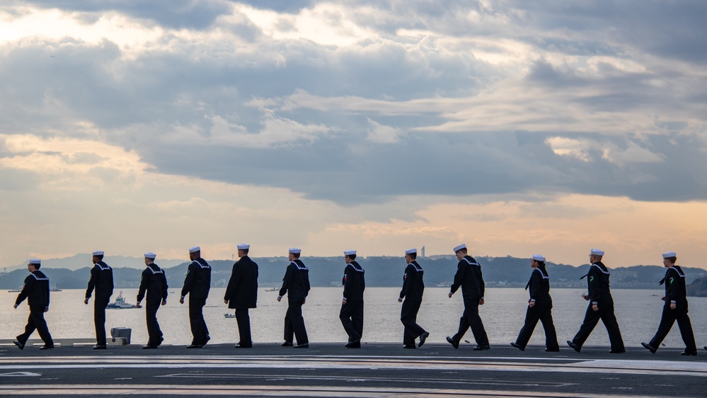 George Washington returns to Commander, Fleet Activities Yokosuka