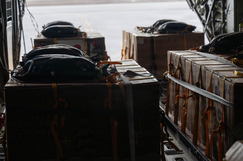 374 AEW conduct airdrop over Federated States of Micronesia during OCD25