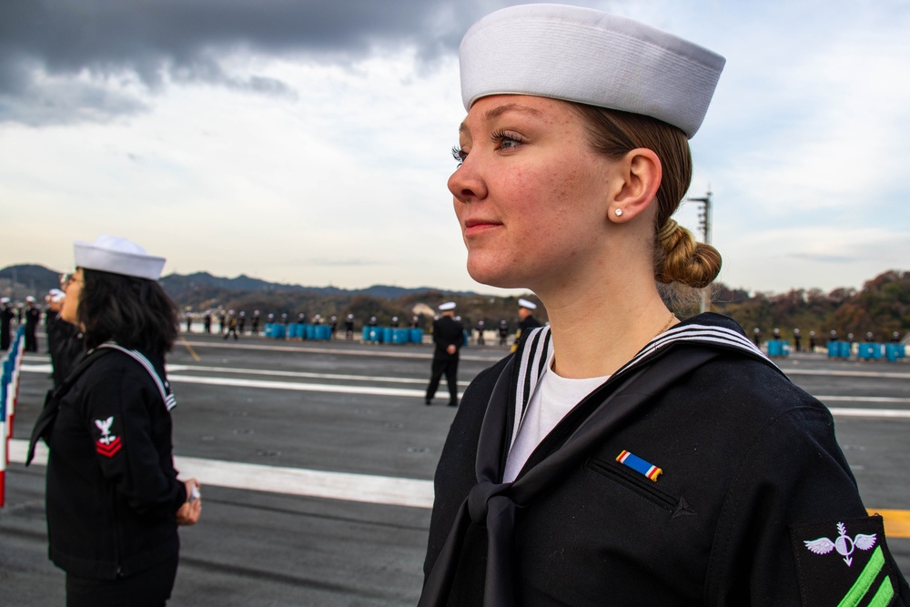George Washington returns to Commander, Fleet Activities Yokosuka