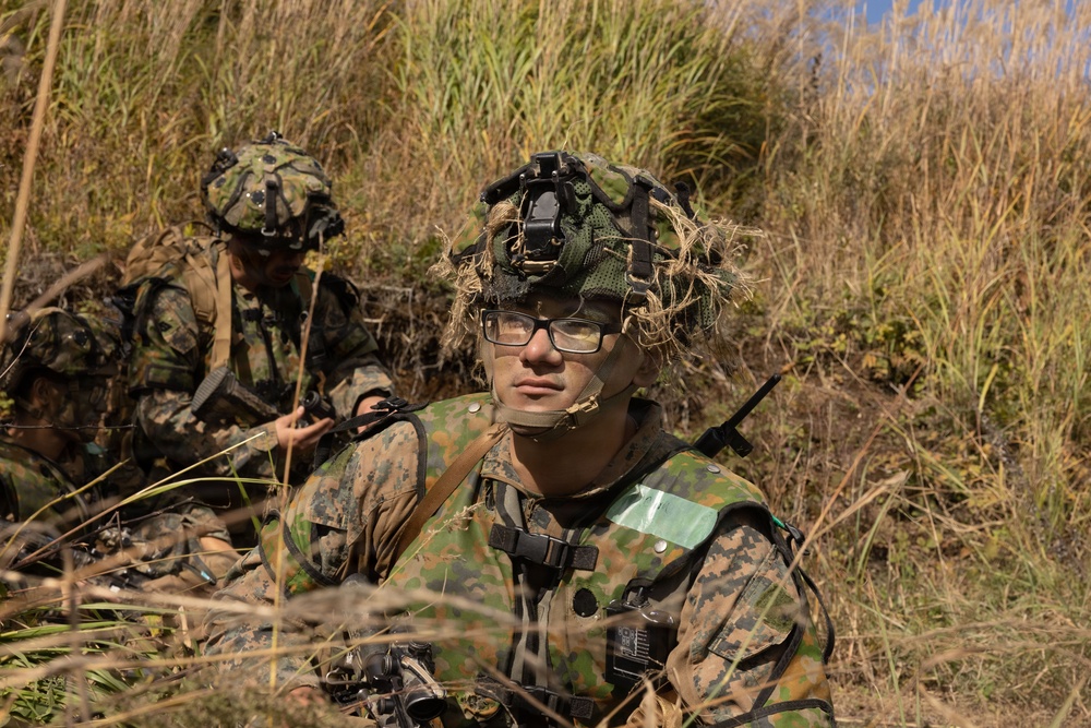 U.S. Marines Execute Defensive Operations during Shinka 25