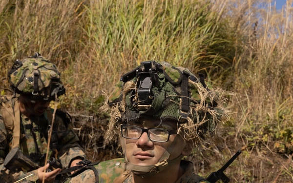 U.S. Marines Execute Defensive Operations during Shinka 25