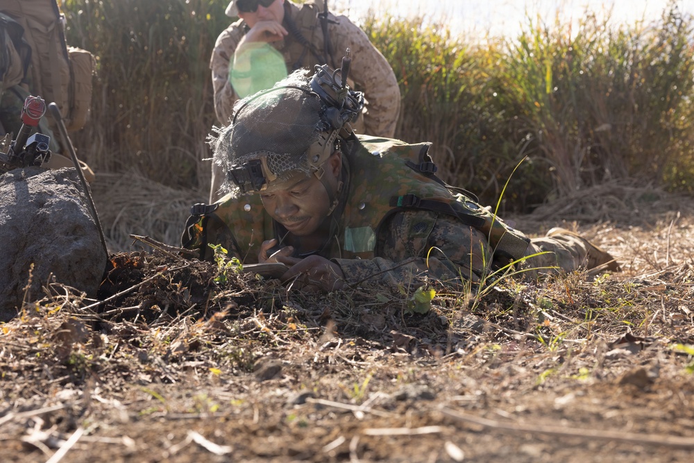 U.S. Marines Execute Defensive Operations during Shinka 25