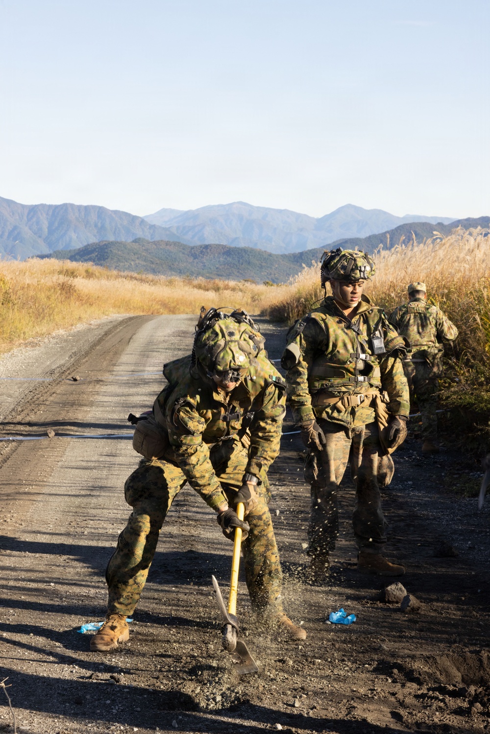 U.S. Marines Execute Defensive Operations during Shinka 25