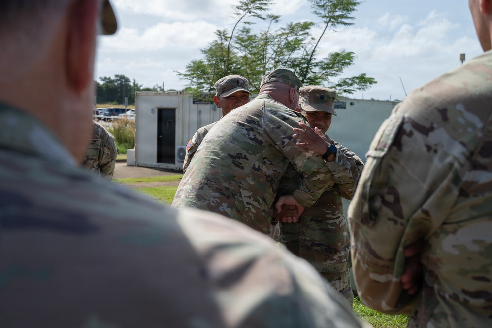 Tennessee National Guard leadership visits Guam, tours THAAD site