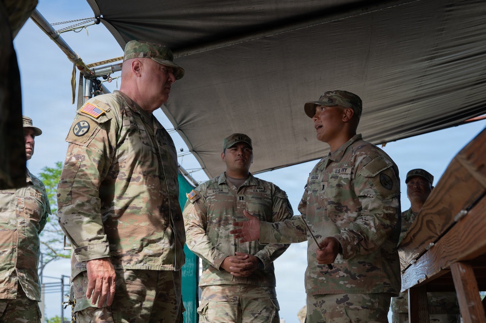 Tennessee National Guard leadership visit deployed Airmen, tour Air Defense System