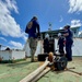 U.S. Coast Guard, U.S. Navy, Port of Guam responders ensure debris removed from motor vessel Voyager
