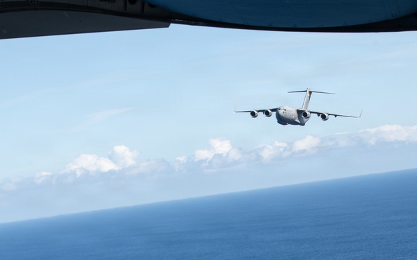 204th Airlift Squadron Maintains Mission Currency with Coastal Low-Level Routes