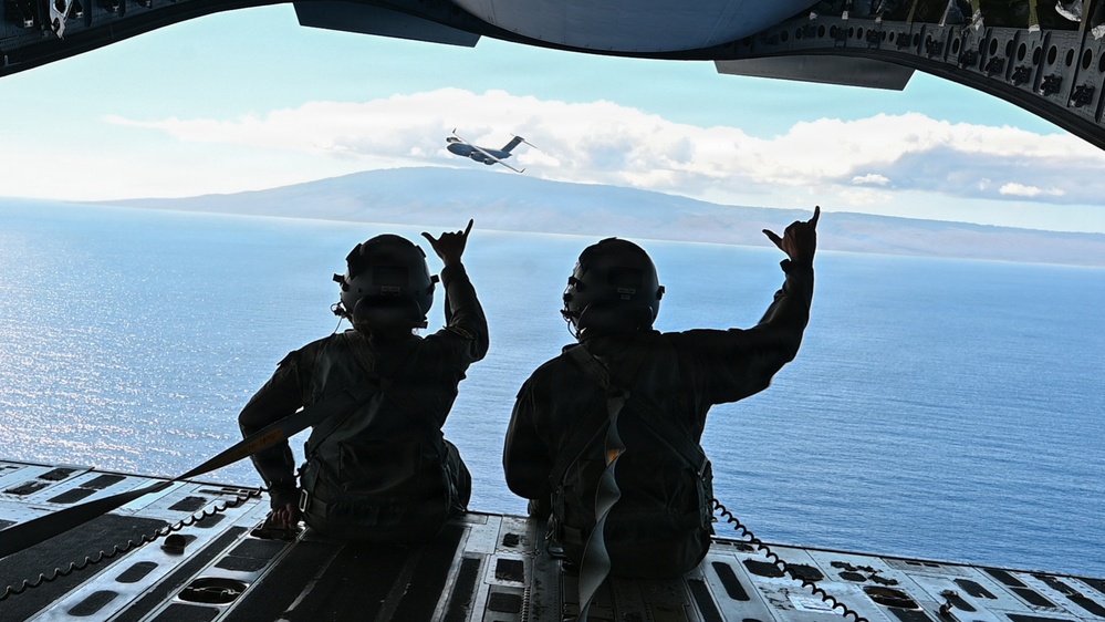 204th Airlift Squadron Maintains Mission Currency with Coastal Low-Level Routes