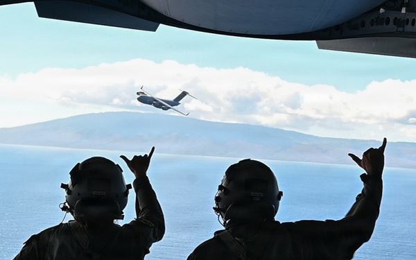 204th Airlift Squadron Maintains Mission Currency with Coastal Low-Level Routes