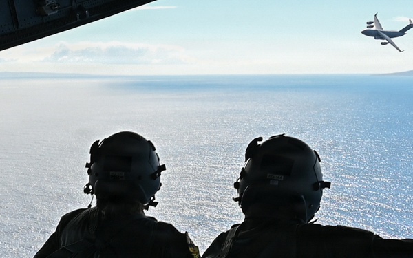 204th Airlift Squadron Maintains Mission Currency with Coastal Low-Level Routes