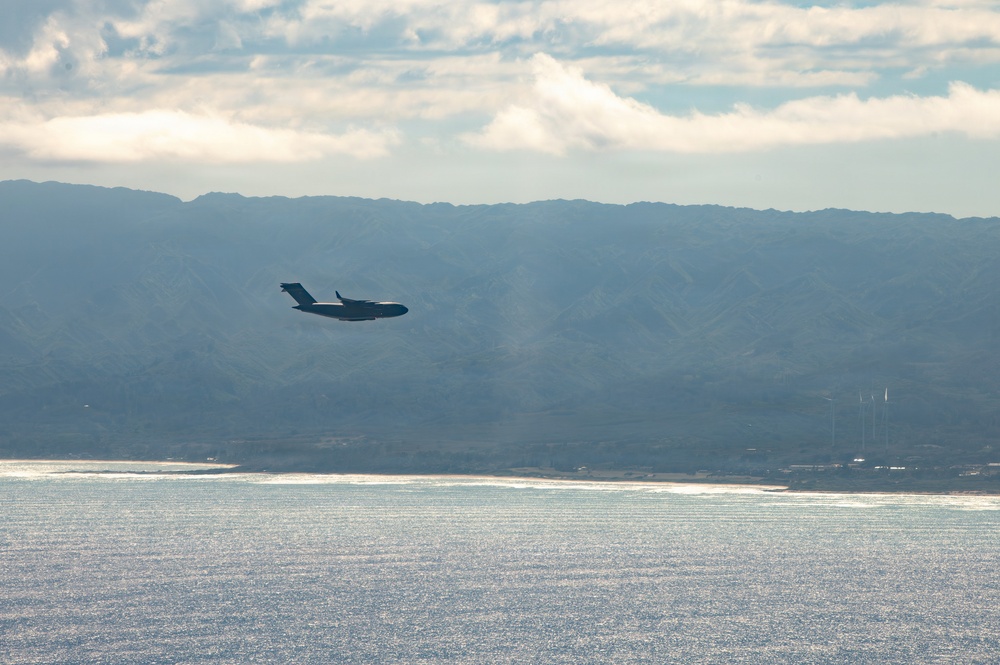 204th Airlift Squadron Maintains Mission Currency with Coastal Low-Level Routes