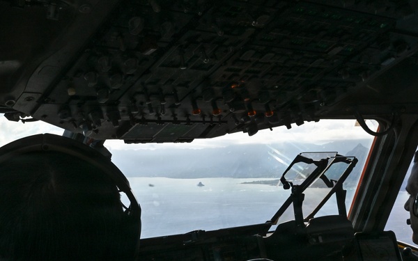 204th Airlift Squadron Maintains Mission Currency with Coastal Low-Level Routes