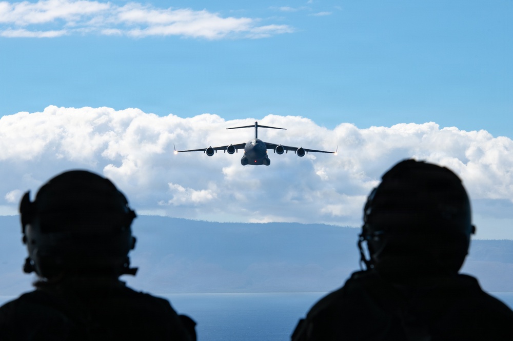 204th Airlift Squadron Maintains Mission Currency with Coastal Low-Level Routes