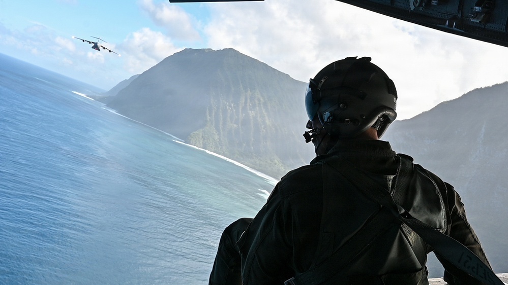 204th Airlift Squadron Maintains Mission Currency with Coastal Low-Level Routes