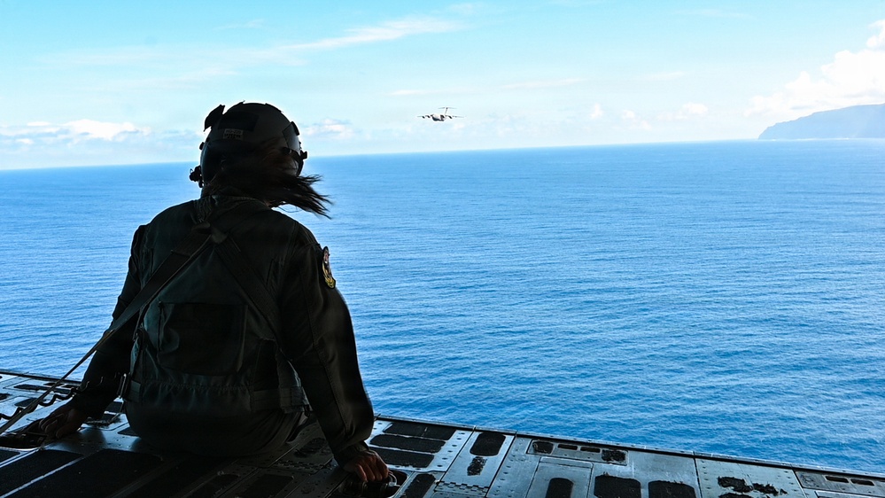 204th Airlift Squadron Maintains Mission Currency with Coastal Low-Level Routes