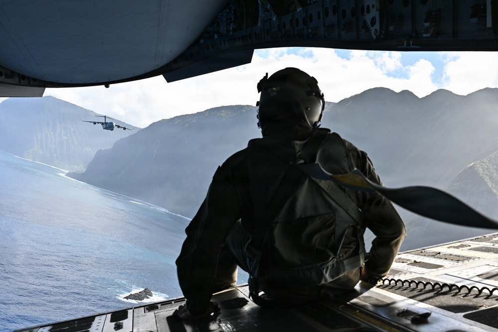 204th Airlift Squadron Maintains Mission Currency with Coastal Low-Level Routes