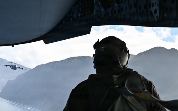 204th Airlift Squadron Maintains Mission Currency with Coastal Low-Level Routes