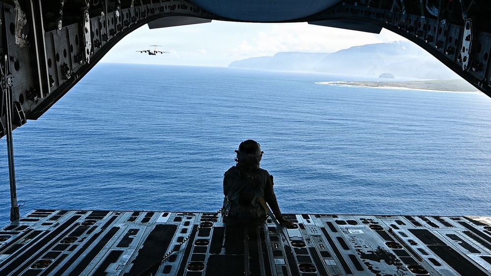 204th Airlift Squadron Maintains Mission Currency with Coastal Low-Level Routes