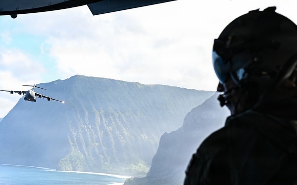 204th Airlift Squadron Maintains Mission Currency with Coastal Low-Level Routes