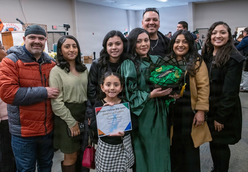 Oregon Youth ChalleNGe Program Celebrates the Graduation of 160 Participants