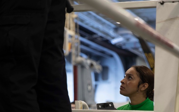 USS Abraham Lincoln conducts routine operations.