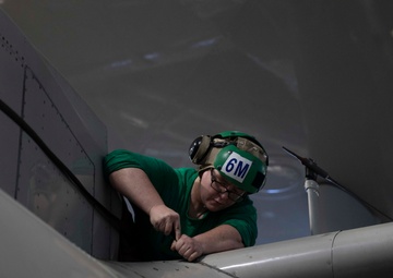 USS Abraham Lincoln conducts routine operations.