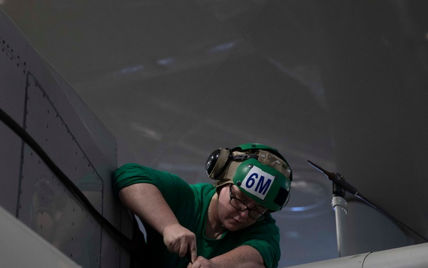 USS Abraham Lincoln conducts routine operations.