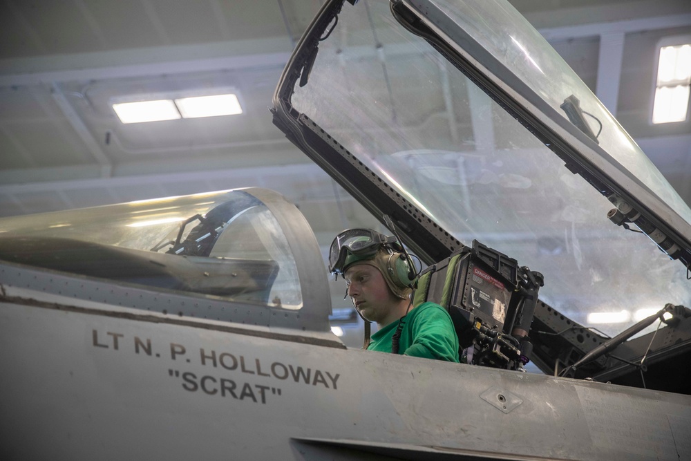 USS Abraham Lincoln conducts routine operations.