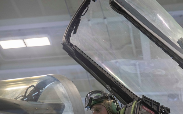 USS Abraham Lincoln conducts routine operations.