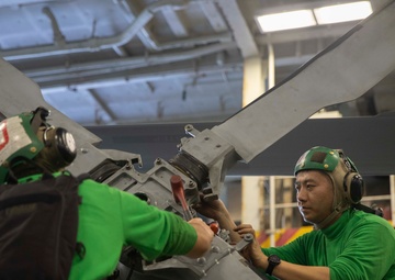 USS Abraham Lincoln conducts routine operations.