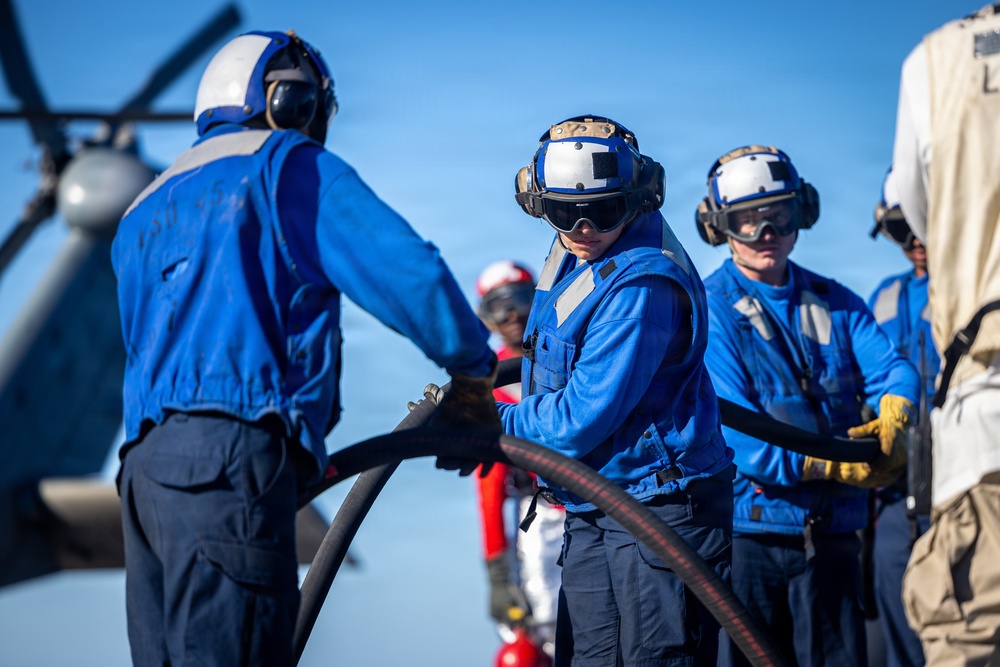 11th MEU Sailors Conduct Deck Landing Qualifications