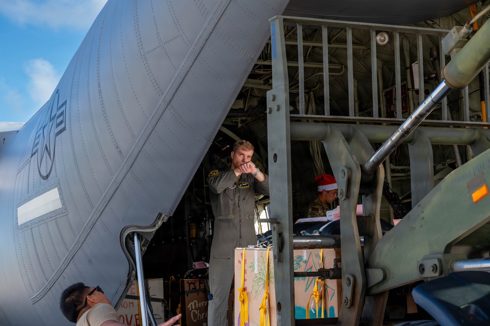 374 AEW conduct airdrop over Federated States of Micronesia during OCD25