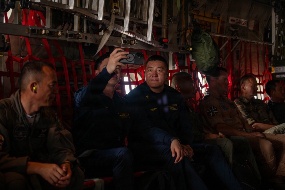 374 AEW conduct airdrop over Federated States of Micronesia during OCD25