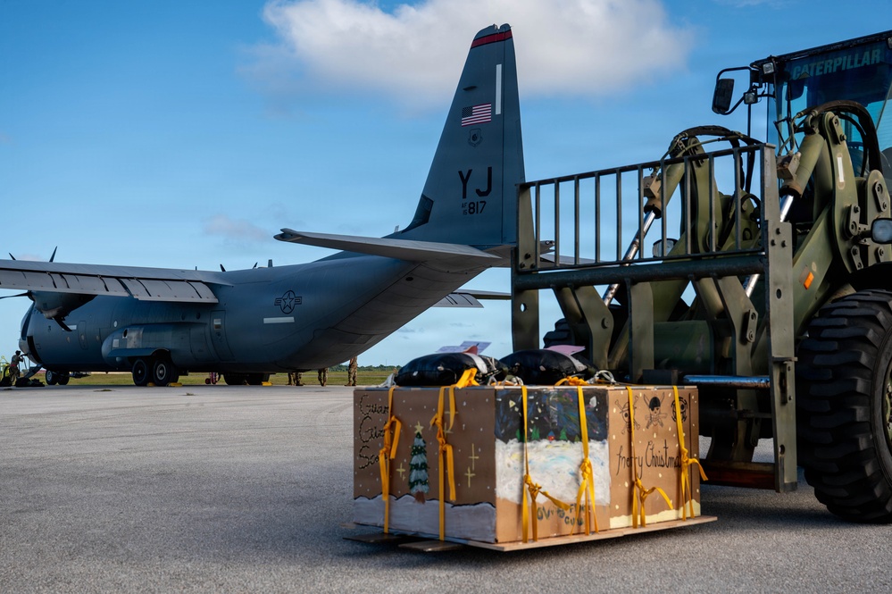 374 AEW conduct airdrop over Federated States of Micronesia during OCD25