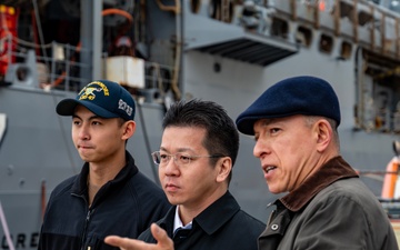 Japan Ministry of Foreign Affairs, North American Affairs Bureau, Status of Forces Agreement (SOFA) Division Director Sunao Takao Visits CFAS