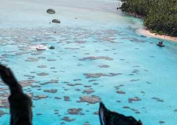 374 AEW conduct airdrop over Federated States of Micronesia during OCD25