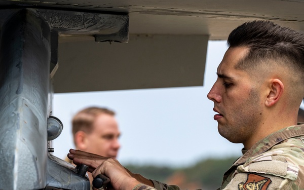 35th FW hosts B-1B Lancer and F-16 Fighting Falcon load demonstration