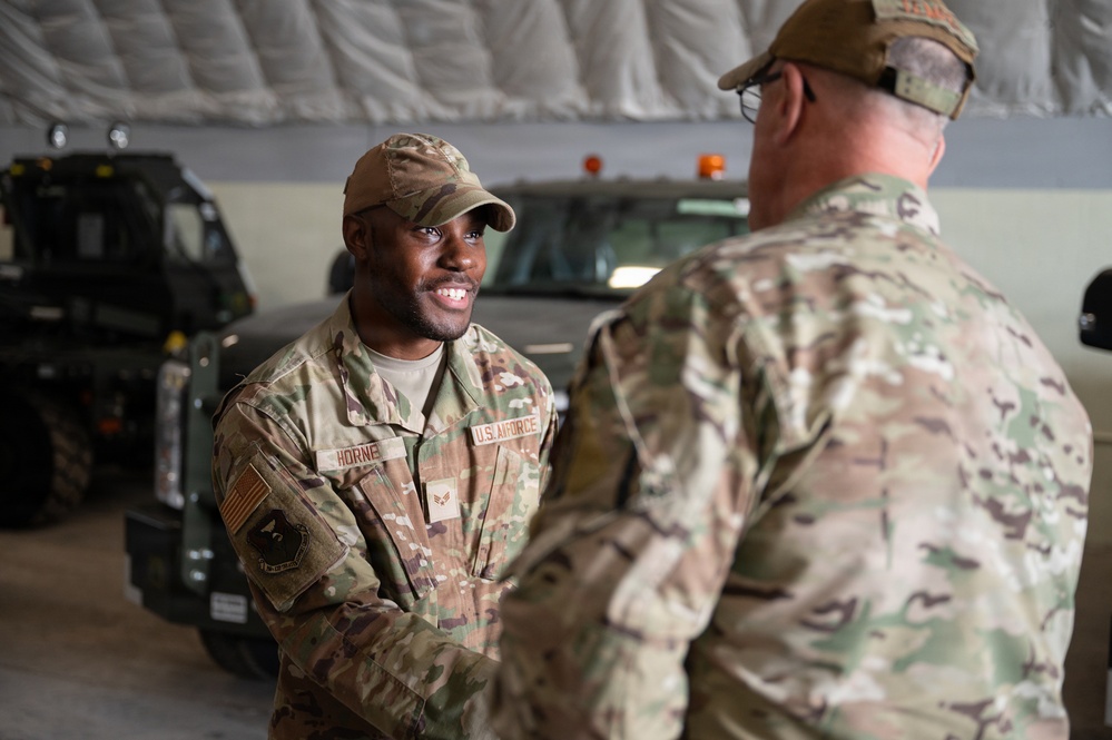 11th Air Force commander tours Andersen AFB, witnesses ‘Forward Edge’