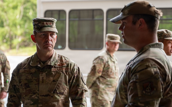 11th Air Force commander tours Andersen AFB, witnesses ‘Forward Edge’