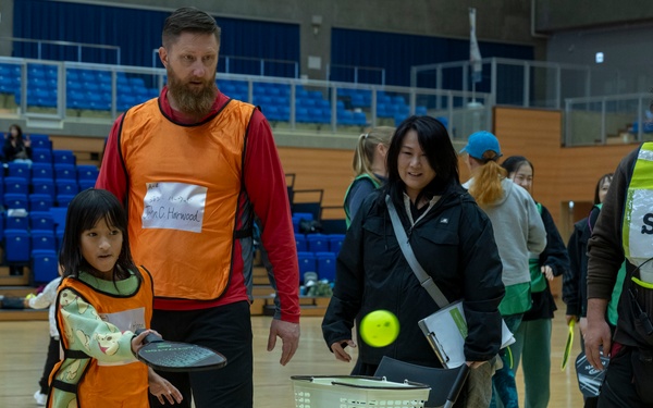 Team Misawa participates in the Japan–U.S. Sport Exchange Pickleball 2025