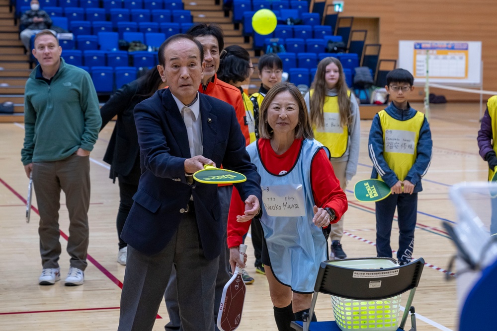 Team Misawa participates in the Japan–U.S. Sport Exchange Pickleball 2025