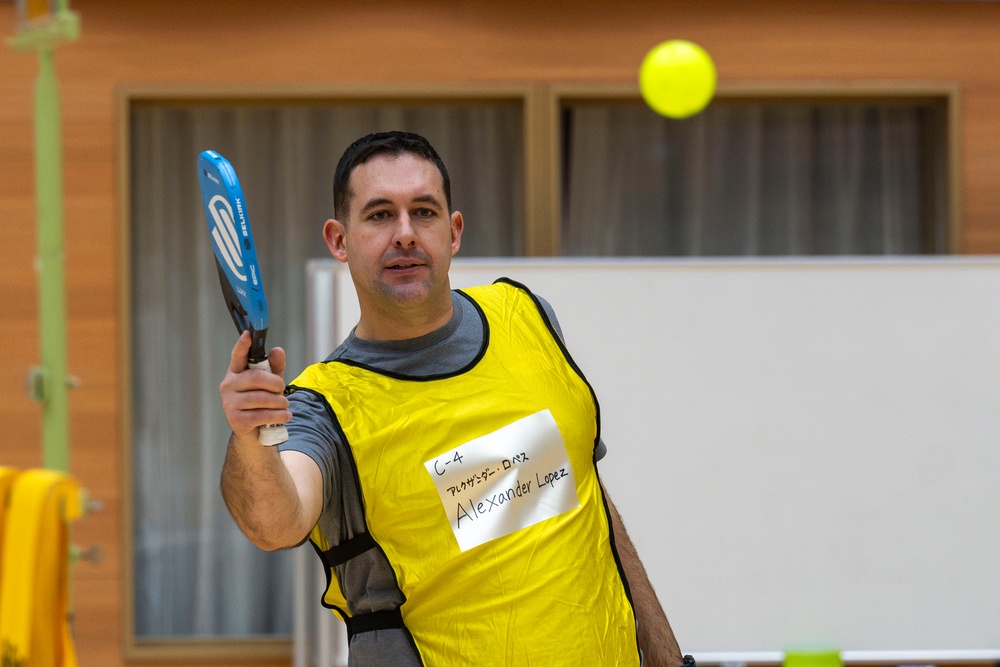 Team Misawa participates in the Japan–U.S. Sport Exchange Pickleball 2025