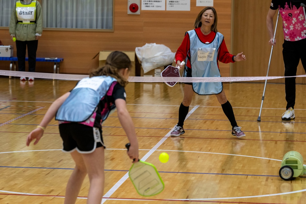 Team Misawa participates in the Japan–U.S. Sport Exchange Pickleball 2025