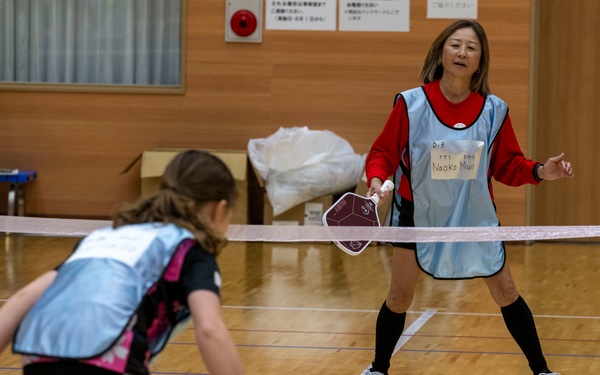 Team Misawa participates in the Japan–U.S. Sport Exchange Pickleball 2025