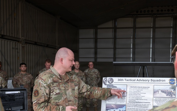 11th Air Force commander tours Andersen AFB, witnesses ‘Forward Edge’