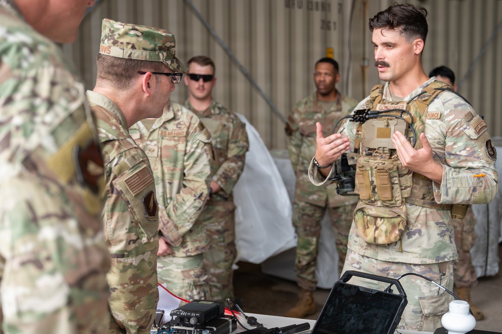 11th Air Force commander tours Andersen AFB, witnesses ‘Forward Edge’