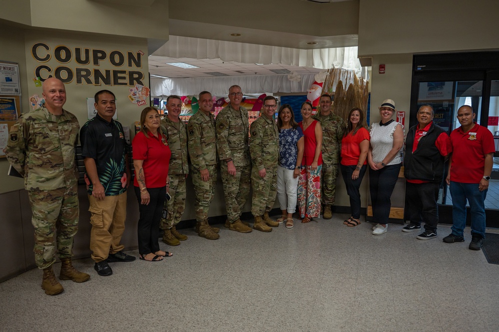 11th Air Force commander tours Andersen AFB, witnesses ‘Forward Edge’