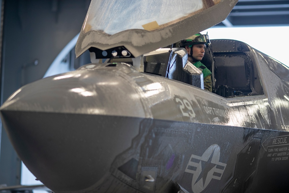 USS Tripoli Sailors Prepare for Flight Operations