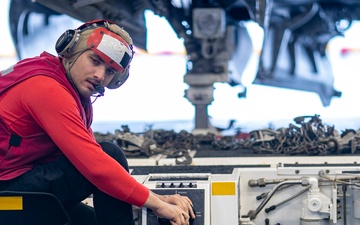 USS Tripoli Sailors Prepare for Flight Operations