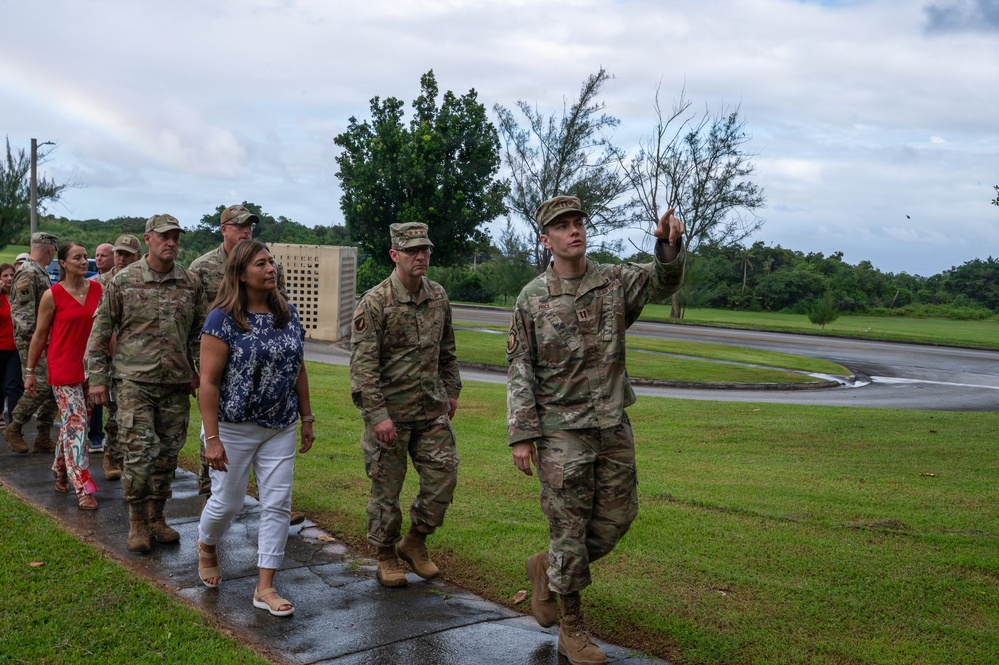 11th Air Force commander tours Andersen AFB, witnesses ‘Forward Edge’